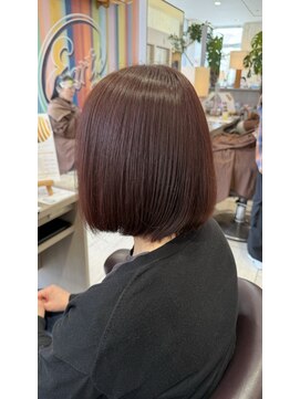 アース 土気あすみが丘店(HAIR&MAKE EARTH) ボルドーカラー