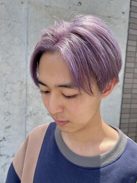 レーヴ(Reve) ペールラベンダー×センターパート