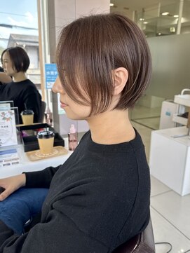 ハピネス 西大寺店(Happiness) ショートカット×ひし形ショートボブ×髪質改善30代40代50代