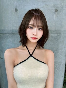 ロール 博多(Role) ミニウルフレイヤーカット顔周り前髪韓国ショートボブ/博多