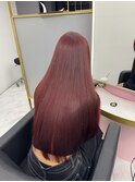 天使のワンカラーカシスピンク+3ステップトリートメント