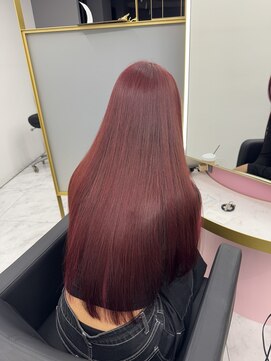 ジュイル シブヤ(JEWIL SHIBUYA) 天使のワンカラーカシスピンク+3ステップトリートメント