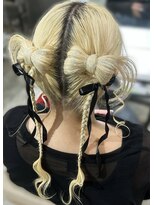 ヘアメイク ギャリス 北新地店(HAIR MAKE SALON Gallis)&nbsp;リボンカチモリ