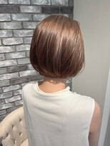 ネオリーブルカ 御茶ノ水店(Neolive Luca)&nbsp;ボブ×ベージュカラー