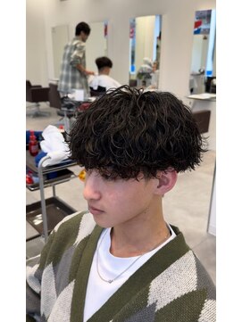 オーシャントーキョー 仙台(OCEAN TOKYO) 波巻きツイストスパイラルツーブロック刈り上げメンズパーマ