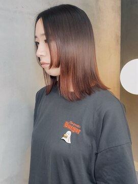 ロンドポレール 北千住(Lond polaire) チェリーレッド×姫カット