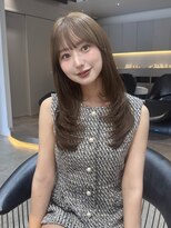 ロンド ロワール 門前仲町(Lond Loire)&nbsp;韓国レイヤーカット/くびれ巻き/前髪顔周り/セミディ[門前仲町]