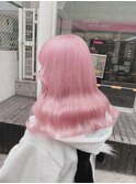 イメチェン/ニュアンスカラー/フルバング/似合わせカット
