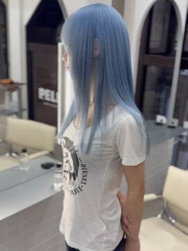 ペレ アネックス 大阪梅田茶屋町店(PELE ANNEX) ミディアムヘア/デザインカラー/フェイスフレーミング/梅田