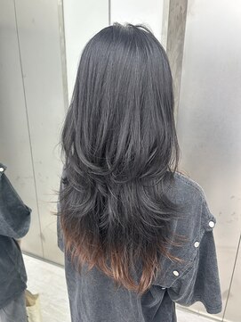 ビューナゴヤ 名駅(VIEW NAGOYA) ハッシュカット/レイヤーカット/ハイレイヤー/くびれヘア