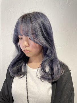 トレフ(Trefle) レイヤーカット/ブルーラベンダー