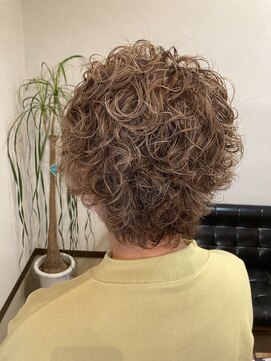 ヘアーフリーティー Hair freety 大人の艶感*白髪ぼかしハイライト #袋井駅#白髪ぼかし