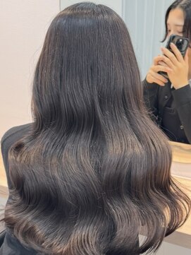 黒髪/クラゲヘアー/オリーブグレー/小顔/ココアベージュ/木更津