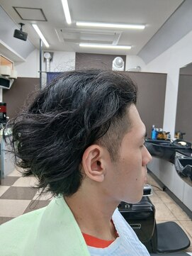 ツーブロック　3ミリ