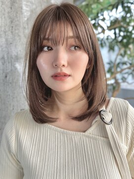 ロビー 表参道(ROBBY) ミディアムレイヤーカット/くびれヘア/大人可愛い/20代30代40代