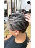 MEN’S HAIR/波巻きツイストスパイラル/リバースセンターパート