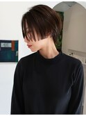 ショートヘア　ラインショート