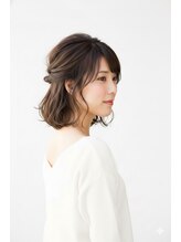 ビューティーサロン タナカ 新宿小田急ハルク店(Beauty Salon TANAKA)&nbsp;新宿小田急ハルク内♪【大人可愛い】抜け感ハーフアップ