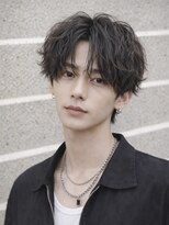 エイド 本店(aid)&nbsp;コンマバングショートソフトツイストスパイラルセンターパート