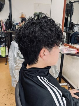 のりこの店 メンズパーマ