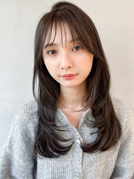 キリ 表参道(kyli) モテ髪ナチュラルカールワンカール艶感前髪愛され結べるボブ