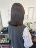 【平日人気no1】透明感カラー+カット+2stepトリートメント