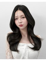 アマトウキョウスマートサロン(AMA TOKYO×Smart Salon) 韓国ヘア レイヤーカット 顔まわり