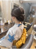 ヘアセット浴衣着付け