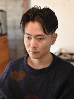リム メンズヘア(LIM men's hair)&nbsp;艶感毛流れセンターパート【倉敷メンズカット専門店/理美容院】