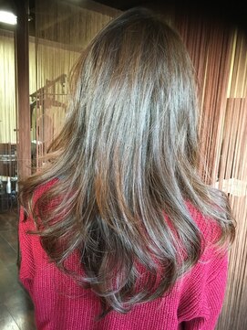 ヘアーエヌプラス (HAIR N+) 『THROW』でグレーベージュ