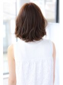 20代30代40代◎小顔 無造作カール  ボブディくびれセミディ