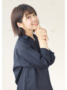 美容室 サボイ 高崎店(SAVOY) 20代30代☆スタイリング簡単！大人耳掛け♪外ハネボブ