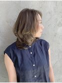 【private salon kitte.】AZUMI  オリーブベージュカラー
