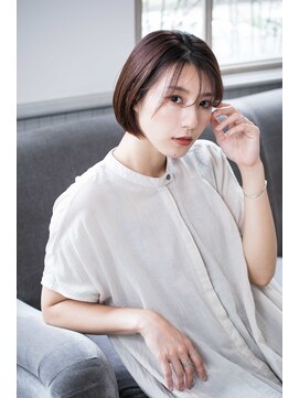 カリン 横浜店(carin) 【carin横浜】ショートボブ/ショコラベージュ/暗めカラー