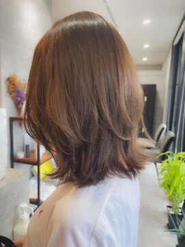 ニコル(NICOLL) くびれボブ×色っぽベージュ