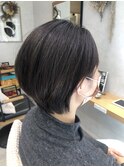 元住吉美容室ショート☆大人ショートの人気くびれショート☆