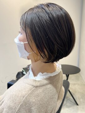 レトン 銀座(leton) くびれボブ/ビタミンカラー/こなれハイライト/ベビーバング/銀座