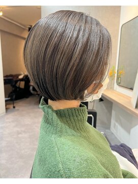 フルール(Fleur) 恵比寿 大人ボブ インナーカラー 髪質改善 ハイライト