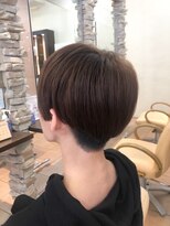 ティエル(Tiele)&nbsp;刈り上げxマッシュショート