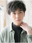 ラフな質感で遊ぶ！ソフトツイストパーマのルーズヘアh札幌月寒
