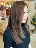 20代30代ダブルカラー立体感グラデーション透明感3D