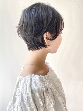 レトン 銀座(leton) 前下がりショートボブ/ニュアンスパーマ［東銀座/銀座］