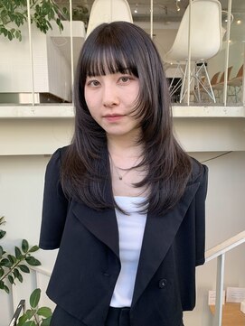 アクアオモテサンドウ(ACQUA omotesando) ◇前髪なしロングウルフカット