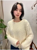 【MAULOA】韓国ボブ×暗髪グレージュ