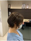 白髪ぼかしハイライト