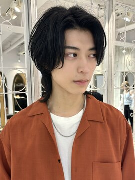 リコバイアフロート(riko by afloat) カルマパーマ/大人カッコいい/ウルフ[メンズカット竹田]