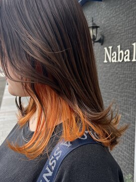 ヘアーデザイン ナバル(Nabal) インナーカラー
