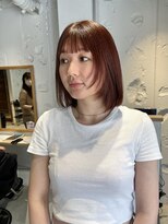 コフィー バイ メルト 吉祥寺(cofy by melt)&nbsp;【中澤彩乃】顔まわりレイヤーカットタッセルボブストレート前髪