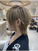メンズライクショートウルフ/前髪ありショートウルフ 束感セット