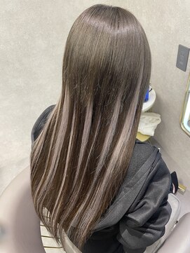 ニーナ ビューティーサロン(NINA Beauty Salon) オリーブアッシュ#エクステ#ロングヘア
